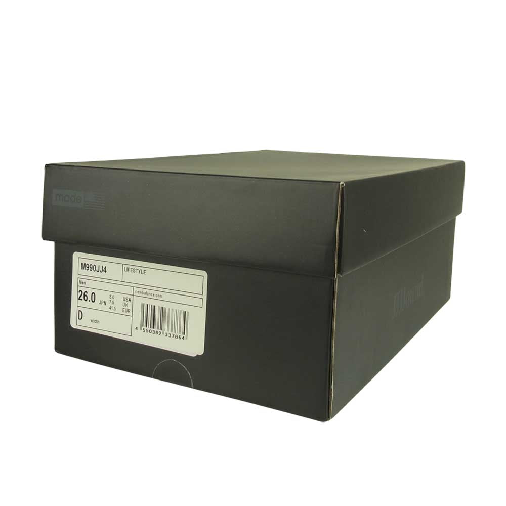 NEW BALANCE ニューバランス M990JJ4 JJJJound ジョウンド 990v4. Made in USA スニーカー ネイビー系 26cm 【中古】