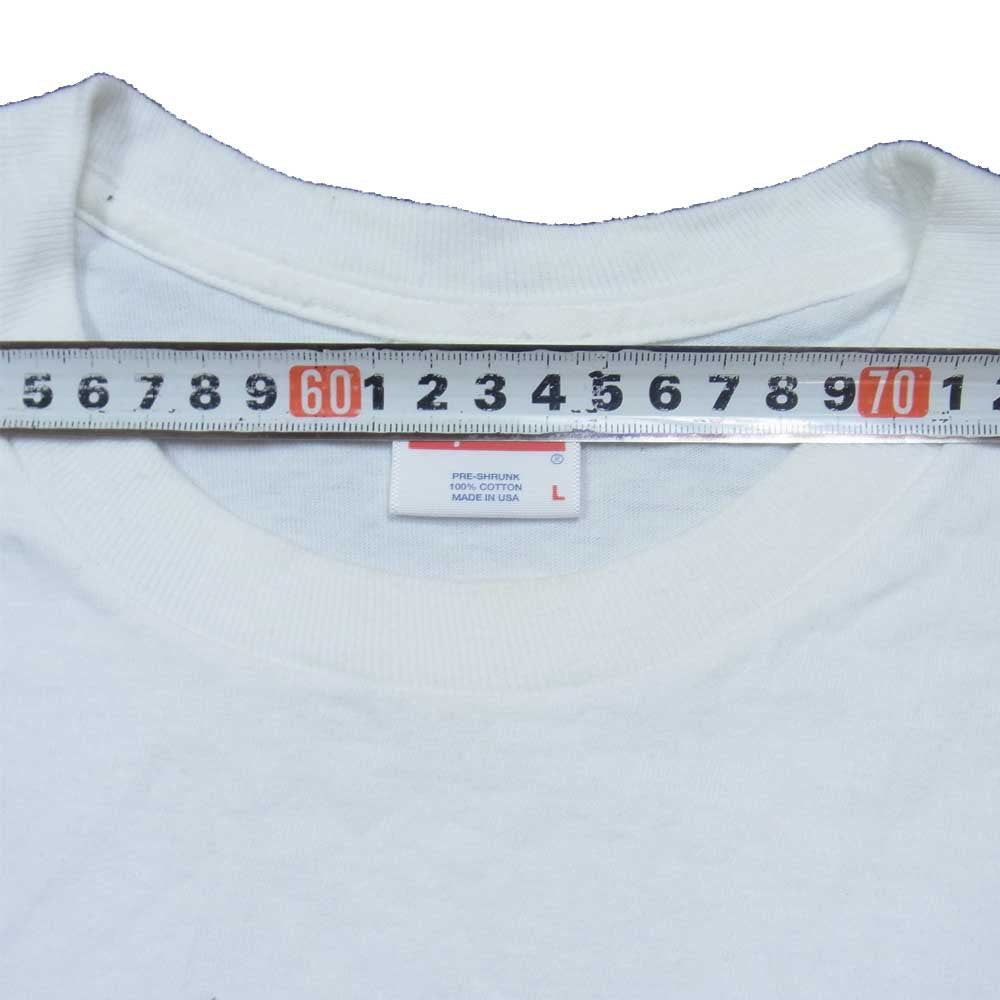 Supreme シュプリーム 21SS HYSTERIC GLAMOUR L/S TEE ヒステリックグラマー 長袖 Tシャツ ロンT ホワイト系 L【中古】