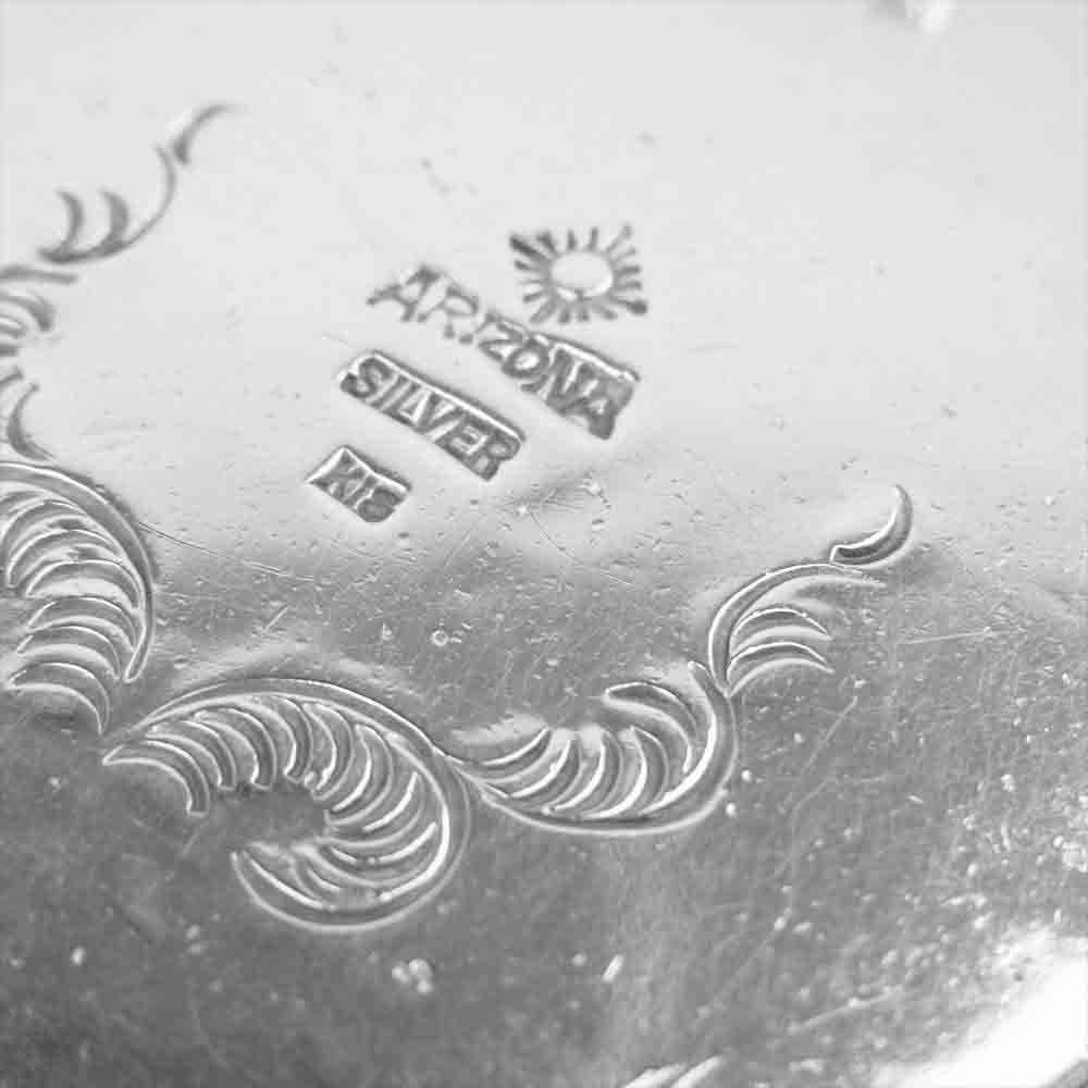 ARIZONA FREEDOM アリゾナフリーダム K18メタル付き タタキ ホイール フックチェーン ネックレス シルバー系【中古】