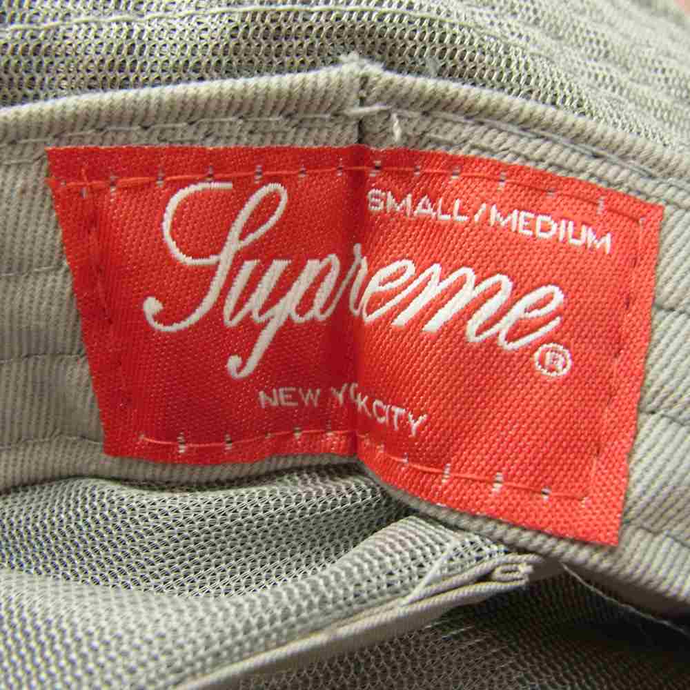 Supreme シュプリーム 20SS Mesh Crusher メッシュ クラッシャー ロゴ バケットハット グレー系【中古】