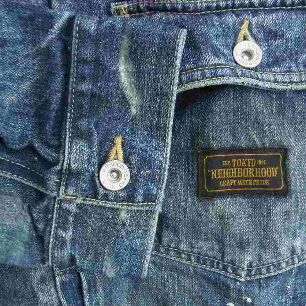 NEIGHBORHOOD ネイバーフッド 20SS 201XBNH-JKM02 SAVAGE.STOCKMAN TYPE-A/C-JKT サベージ ストックマン タイプA デニムジャケット インディゴブルー系 L【中古】