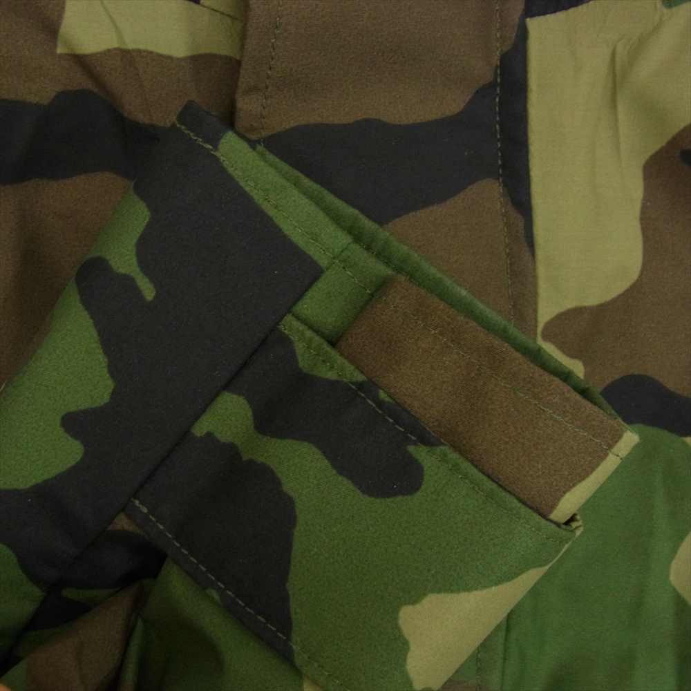 アメリカ軍 8415-01-228-1316 PARKA COLD WEATHER ミリタリー カモ ジャケット カーキ系 M【中古】