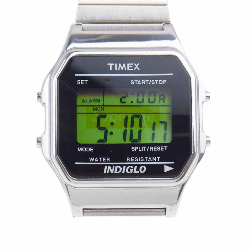 19aw Supreme Timex Digital Watch silverメンズ - urtrs.ba