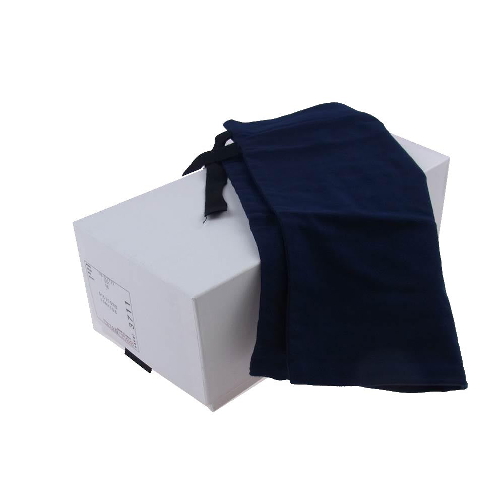 Sacai サカイ 18-03711 カウハイド レザー フラット サンダル ブラック系 38【中古】