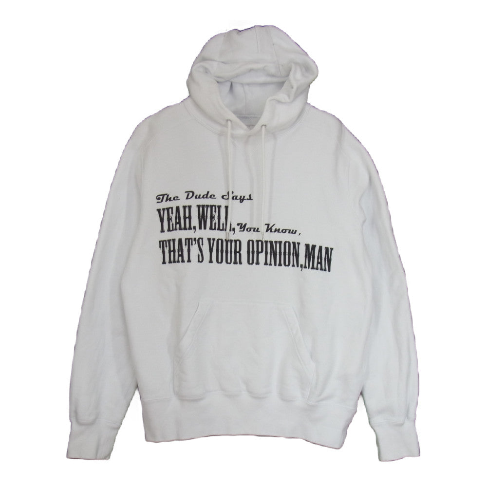 Sacai サカイ × THE BIG LEBOWSKI 20SS 20-00538 PRINT HOODIE ビッグ 