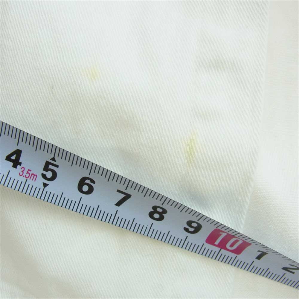 The REAL McCOY'S ザリアルマッコイズ DOUBLE DIAMOND ダブルダイヤモンド 長袖 ワーク シャツ ホワイト系 16【中古】