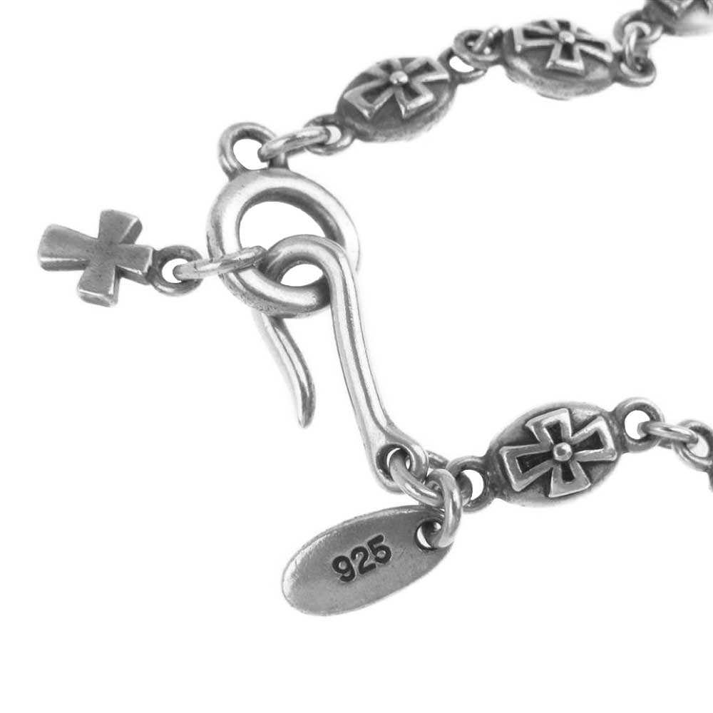 Justin Davis ジャスティンデイビス SNJ121 HEAVY CROSS CHAIN ヘビー クロス チェーン 70cm シルバー系【中古】