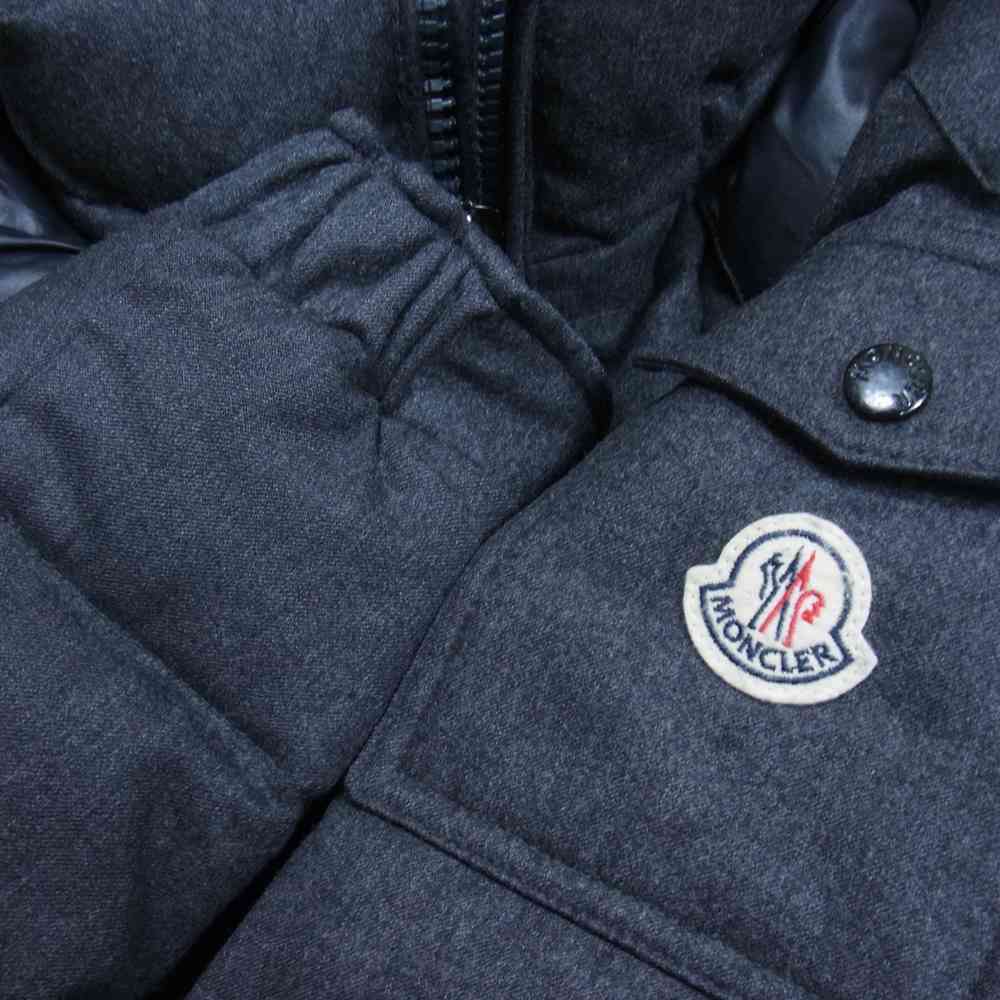 MONCLER モンクレール MONTGENEVRE モンジュネーブル ダウン ジャケット グレー系 1【中古】