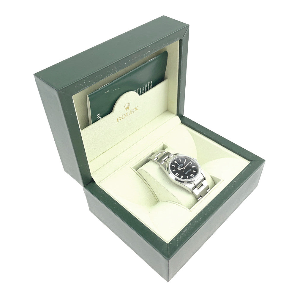ROLEX ロレックス 114270 D番 エクスプローラーⅠ 黒文字盤 05年頃製 自動巻き シルバー系【中古】