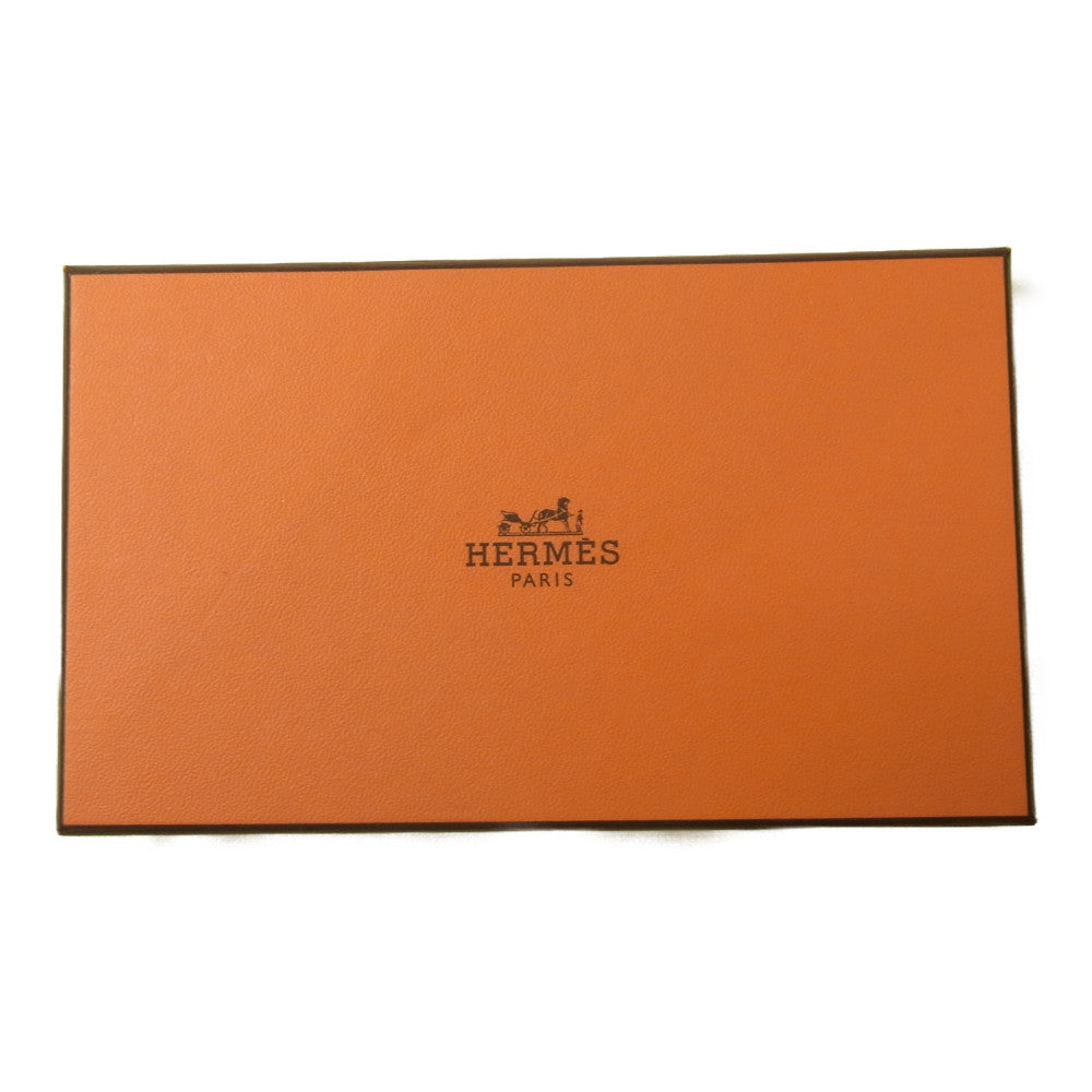 HERMES エルメス エテュイ スマート クラシック エプソン □R刻印 手帳型 スマートフォンケース スマホケース ブルー系【中古】