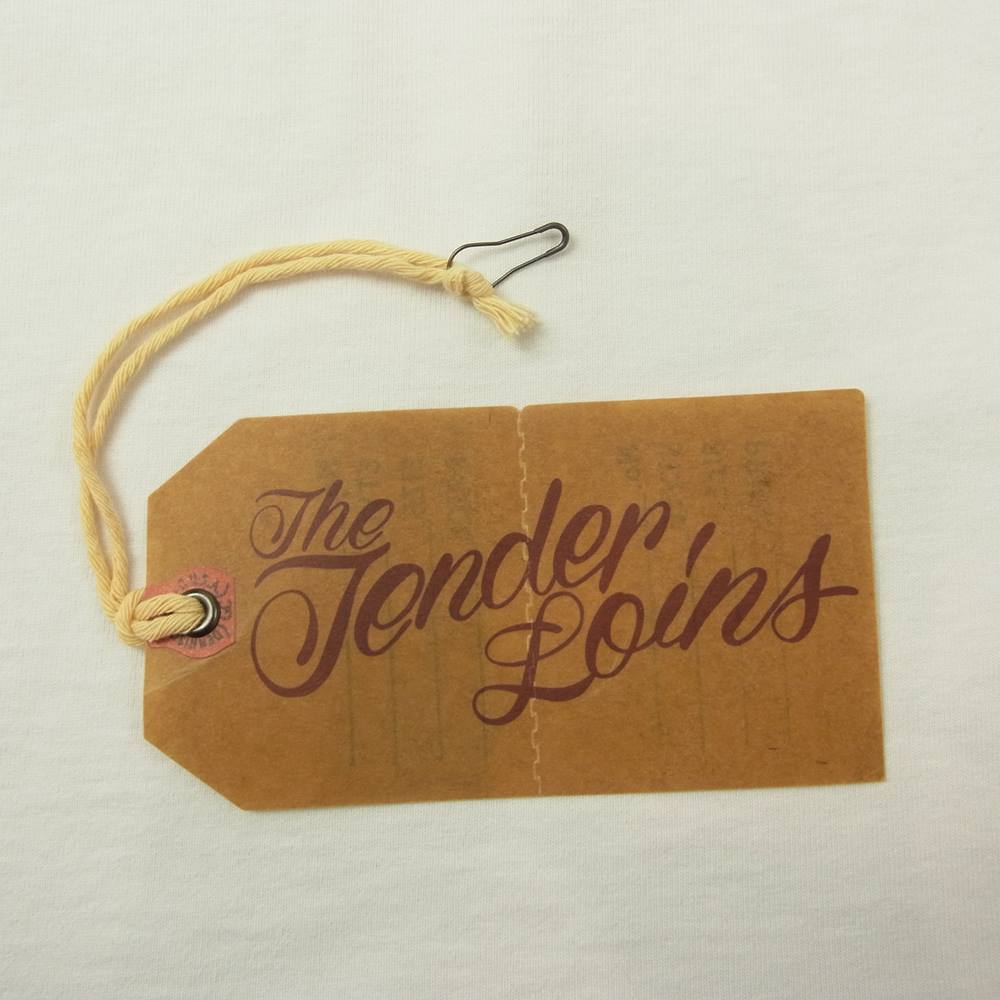 TENDERLOIN テンダーロイン TEE JC 半袖 プリント Tシャツ ホワイト系 M【中古】