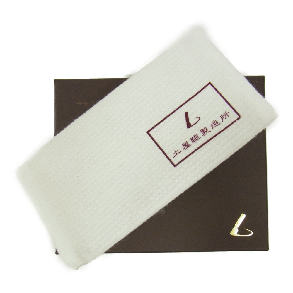 土屋鞄製造所 ツチヤカバン コードバン 二折財布 二つ折り財布 ブラウン系【中古】
