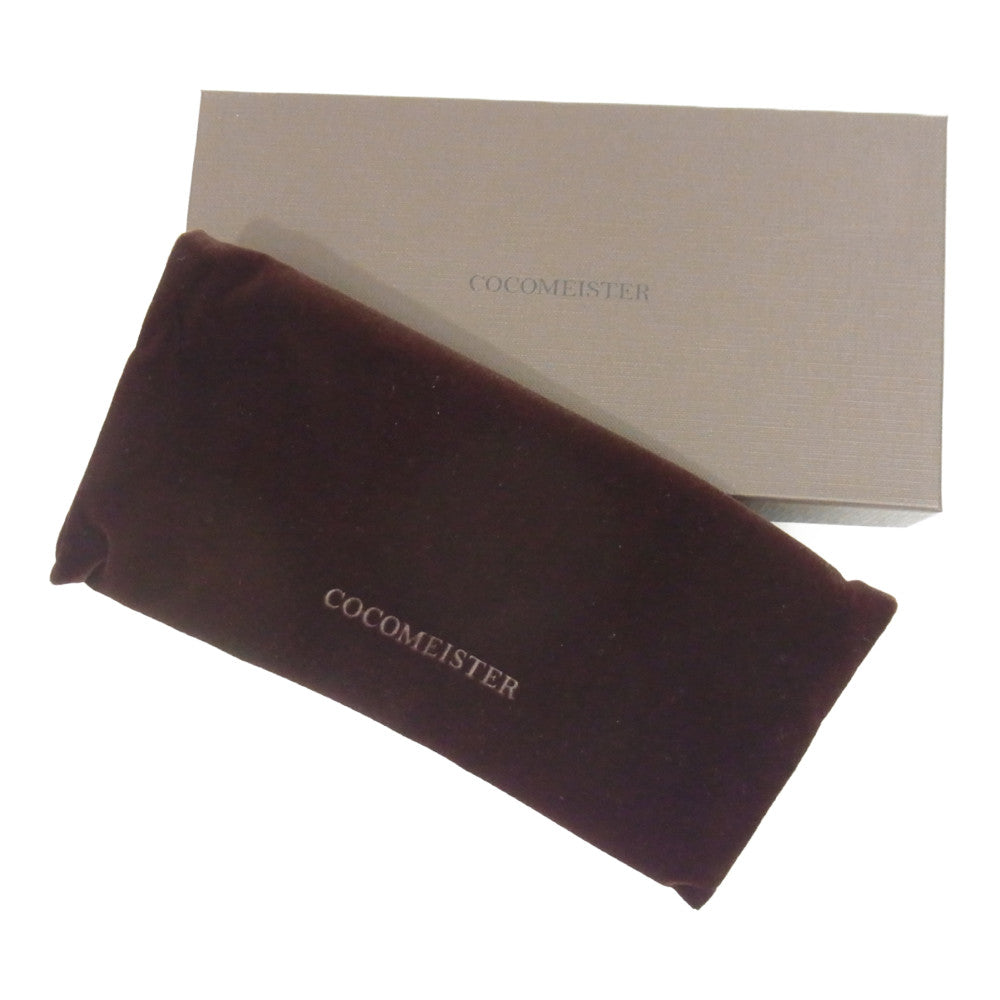 COCOMEISTER ココマイスター マイスター コードバン スカイスクレーパー ラウンドジップ ロング ウォレット 長財布 ブラック系【中古】