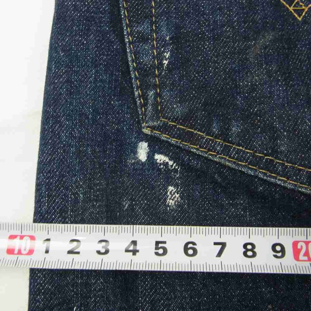 Levi's リーバイス 702XX BIGE ボタン裏刻印J22 シンチバック ボタンフライ デニム パンツ インディゴブルー系 30【中古】