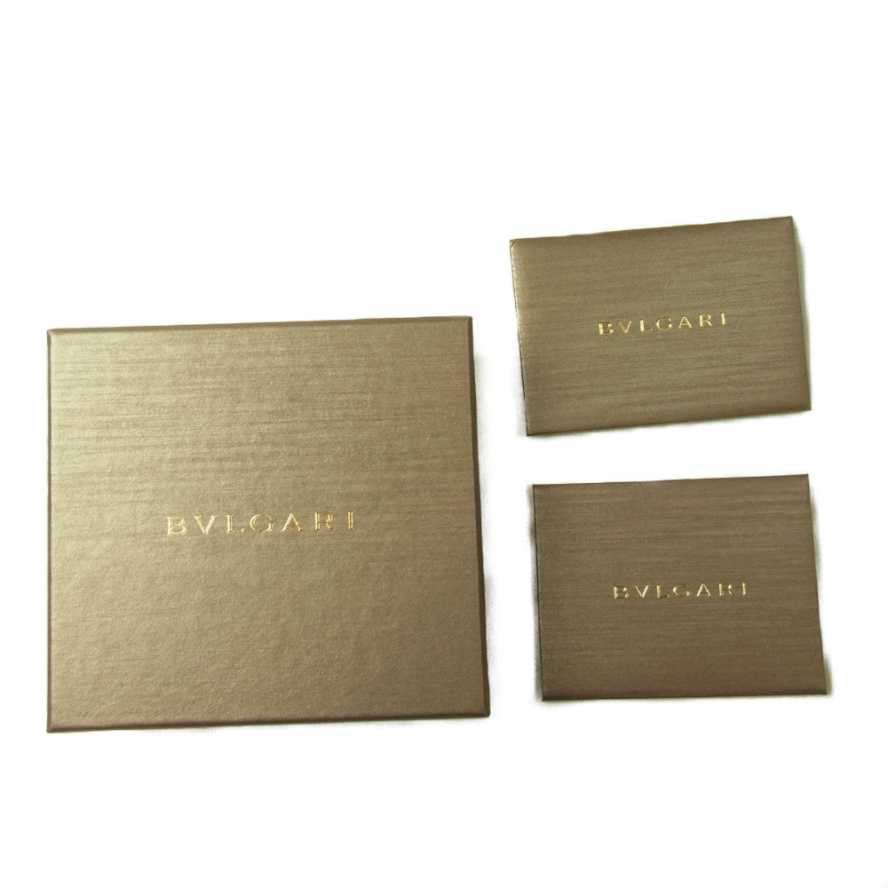 BVLGARI ブルガリ 288653 ブルガリ ブルガリ コンチネンタル コンパクト 三つ折り 財布 ウォレット ホワイト系【美品】【中古】
