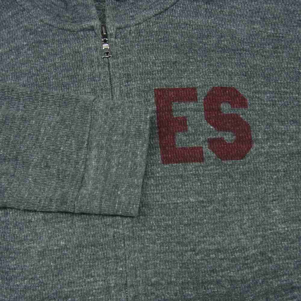 HYSTERIC GLAMOUR ヒステリックグラマー 0452CF01 Andy Warhol アンディウォーホル ES サーマル フルジップ パーカー グレー系 S【中古】