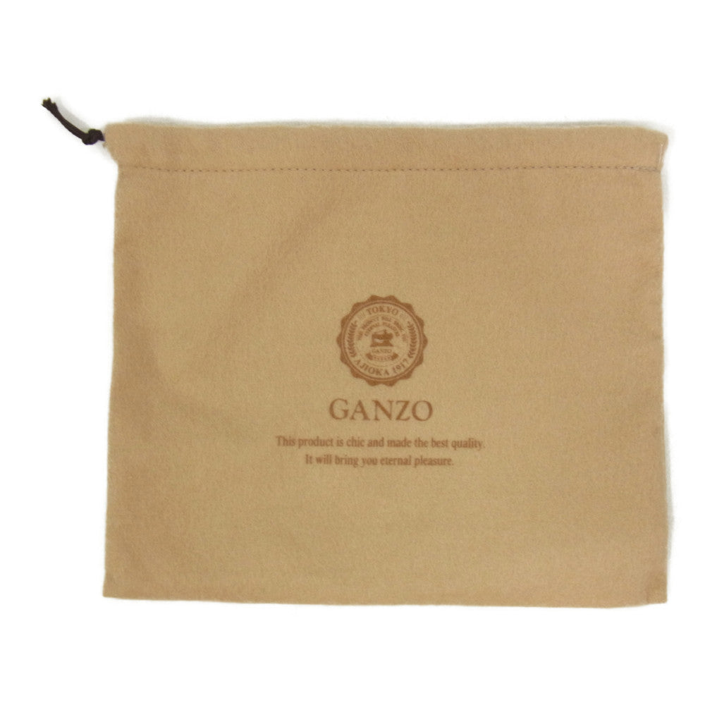 GANZO ガンゾ SACCHETTO サケット ウォレットポーチ ブラック系【中古】