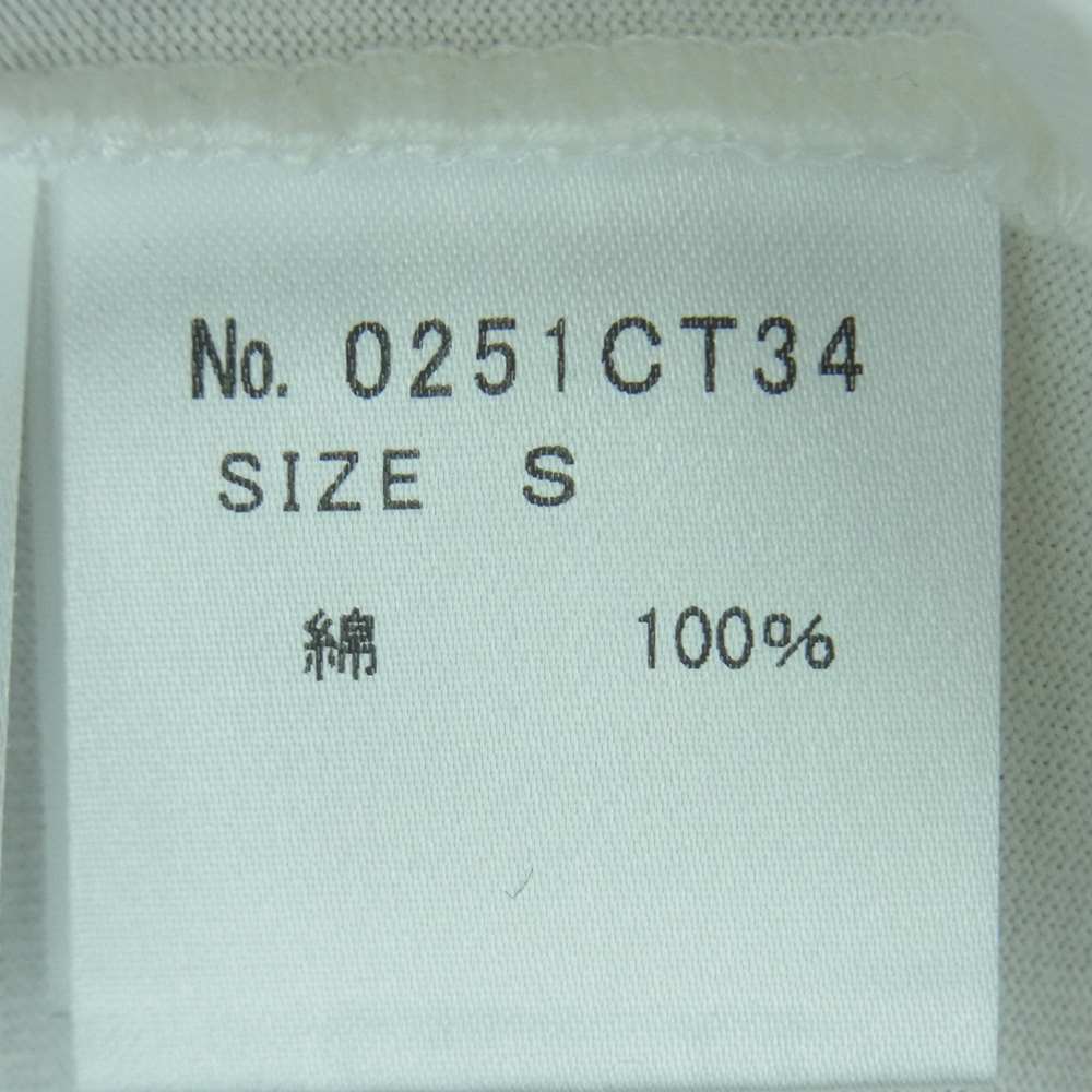 HYSTERIC GLAMOUR ヒステリックグラマー 0251CT34 SKOLOCT スコロクト プリント 半袖 Tシャツ ホワイト系 S【中古】