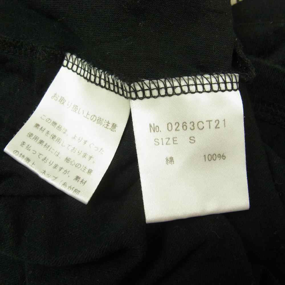 HYSTERIC GLAMOUR ヒステリックグラマー 0263CT21 BUNKER77 フォト プリント Tシャツ 半袖 ブラック系 S【中古】