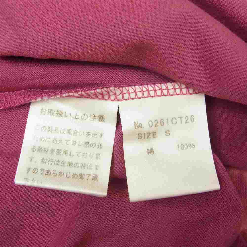 HYSTERIC GLAMOUR ヒステリックグラマー 0261CT26 COURTNEY LOVE コートニー ラブ プリント Tシャツ レッド系【新古品】【未使用】【中古】
