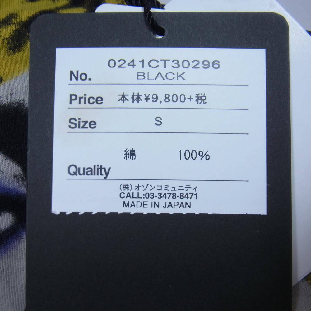 HYSTERIC GLAMOUR ヒステリックグラマー 0241CT30 COURTNEY LOVE コートニー ラブ DIRTY BLONDE プリント Tシャツ ブラック系 S【新古品】【未使用】【中古】