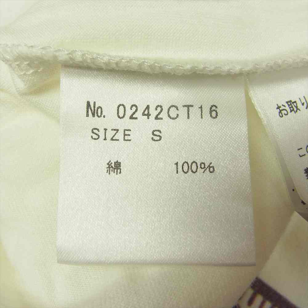 HYSTERIC GLAMOUR ヒステリックグラマー 0242CT16 EAST VILLAGE EYE イーストヴィレッジアイ プリント Tシャツ ホワイト系 S【新古品】【未使用】【中古】
