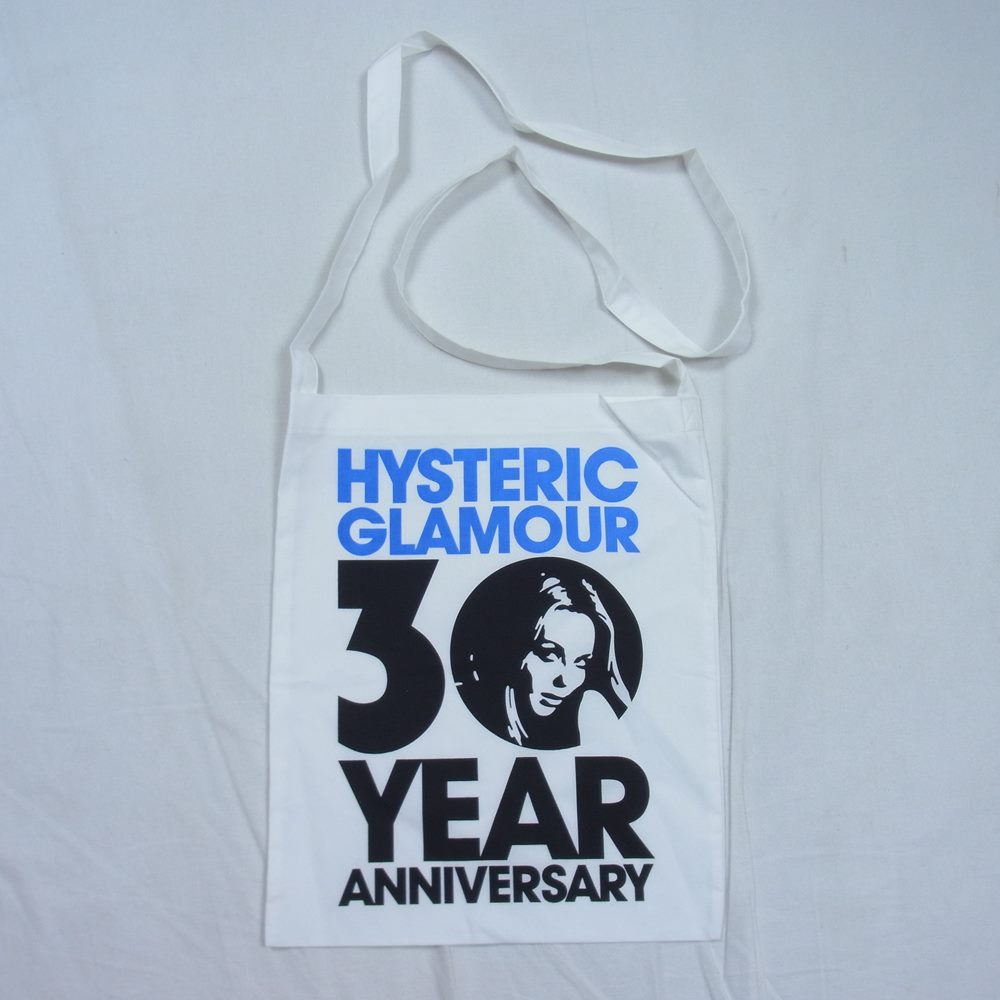 HYSTERIC GLAMOUR ヒステリックグラマー 0243CT20 30周年 30th ANNIVERSARY プリント Tシャツ ブラック系 S【新古品】【未使用】【中古】