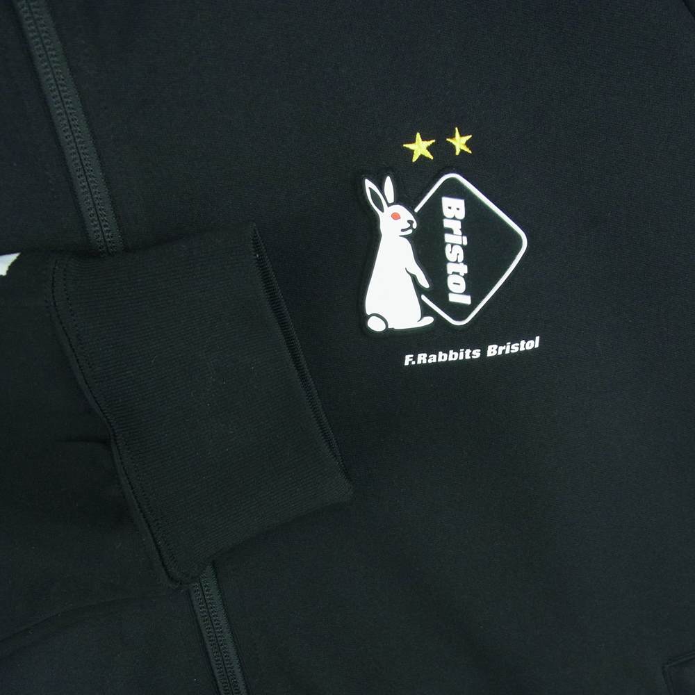 F.C.R.B. エフシーアールビー FCRB-202120 #FR2 エフアールツー TRAINING JERSEY トレーニング ジャージ トラック ジャケット ブラック系 XL【中古】