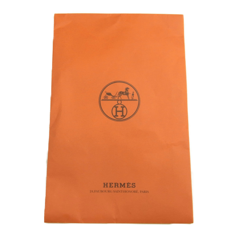 HERMES エルメス カヴァルカラー フラット ポーチ GM アズール ブルー系【美品】【中古】