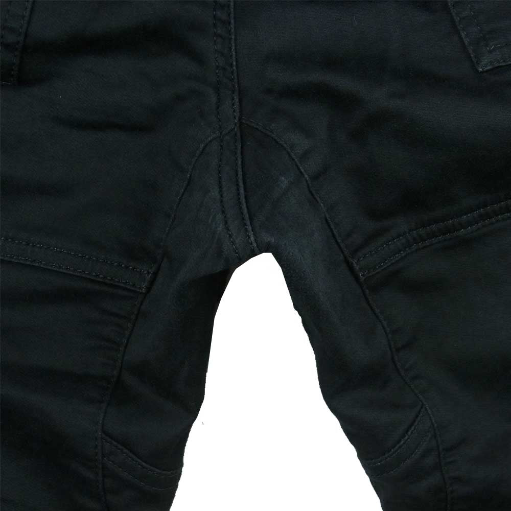 DIESEL ディーゼル JoggJeans ジョグジーンズ D-KROOLEY-CARGO-NE スウェット デニム クライミング パンツ ブラック系 W34【中古】