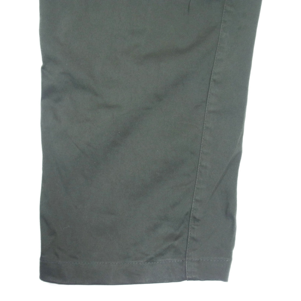 C.P.Company シーピーカンパニー 22SS 12CMPA131A SATIN STRETCH CARGO PANTS ゴーグルレンズディテール ストレッチサテン カーゴパンツ 黒緑系 54【中古】