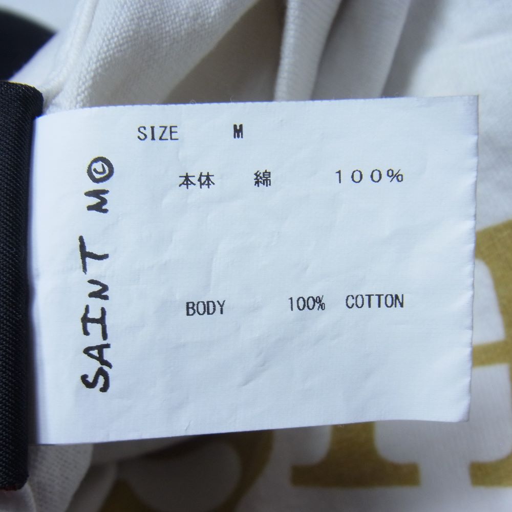 セントマイケル 22AW SM-A22-0000-0003 SS TEE OH SHIT / WHITE S/S 半袖Tシャツ ホワイト系 M【極上美品】【中古】