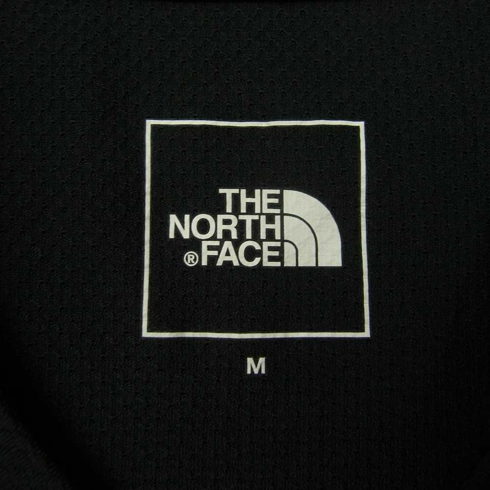 THE NORTH FACE ノースフェイス NTW12093  L/S GTD Logo Crew ロング スリーブ GTD ロゴ クルー長袖 Tシャツ ブラック系 M【美品】【中古】