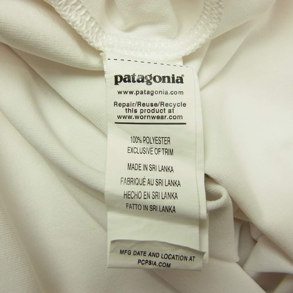 patagonia パタゴニア 45250 Boardshort Logo ボードショーツ ロゴ Ws Cap Cool Daily Graphic ウィメンズ キャプリーン クール デイリー グラフィック Tシャツ ホワイト系 M【中古】