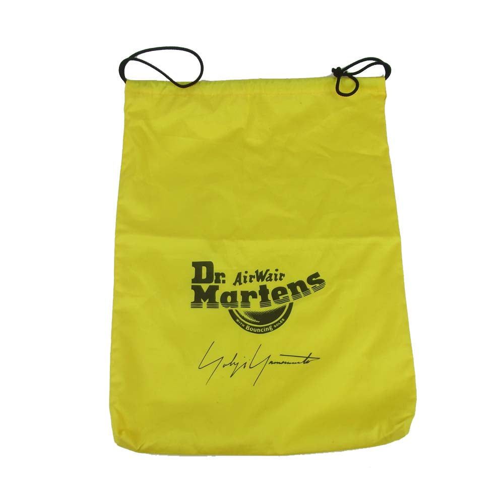 Yohji Yamamoto ヨウジヤマモト Dr.Martens ドクターマーチン 19AW AW006 HC-E04-761 6ホール サイドゴア ブーツ ブラック系 UK9【美品】【中古】