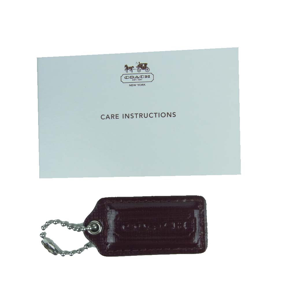 COACH コーチ ベネット ミニ サッチェル ハンド ショルダー バッグ ベトナム製 ボルドー系【中古】