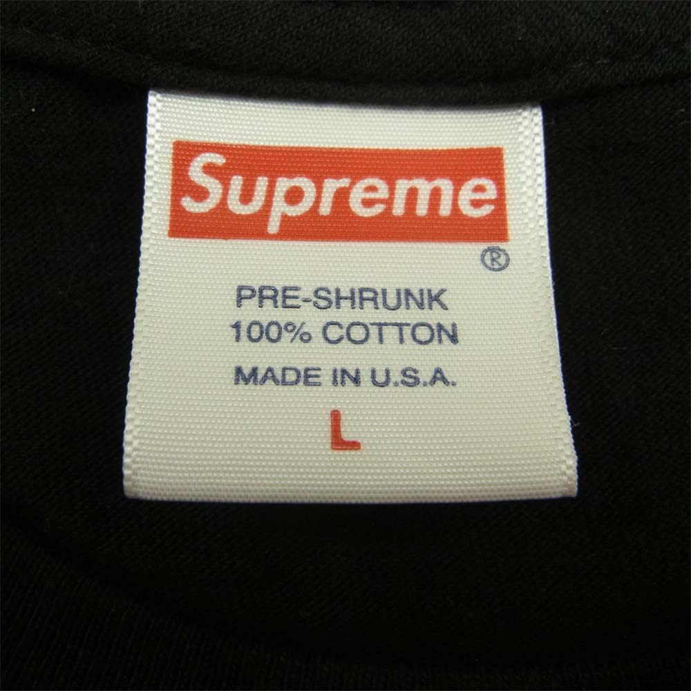 Supreme シュプリーム 21SS Water Pistol Tee ウォーター ピストル 水鉄砲 Tシャツ ブラック系 L【中古】