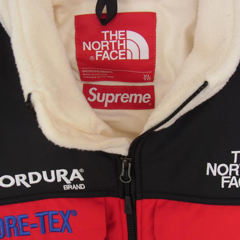 supreme the  north face fleece XL