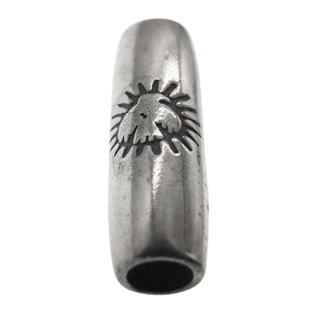 WINGROCK ウィングロック スタンプワーク SV パイプビーズ 3個セット シルバー系【中古】