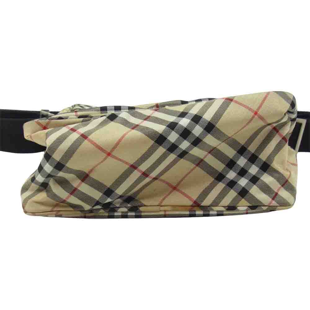 BURBERRY バーバリー BLUE LABEL ブルーレーベル ノバチェック ショルダー バッグ ブラウン系【中古】