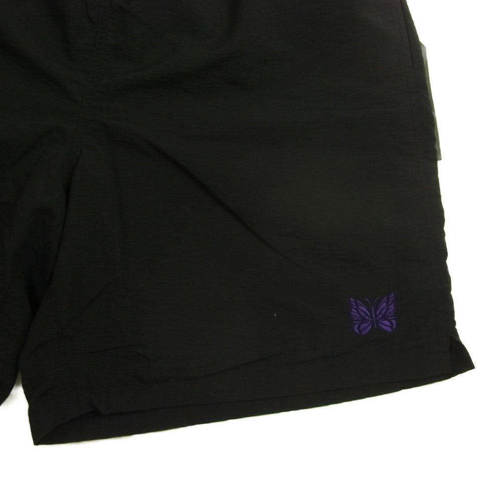 Needles ニードルス 22SS KP362 BEAMS ビームス 別注 SWIM SHORTS パピヨン刺繍 スイム ショーツ ブラック系 M【新古品】【未使用】【中古】