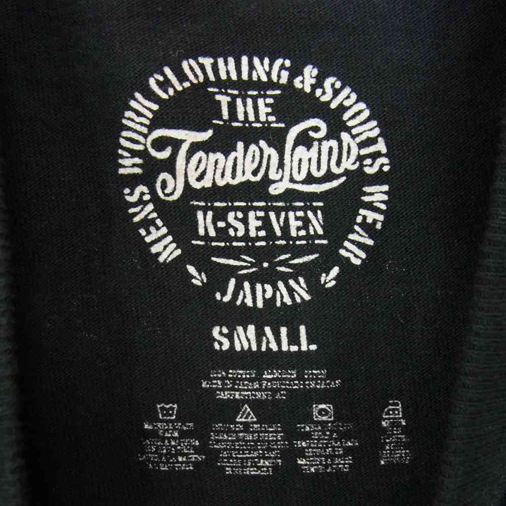 TENDERLOIN テンダーロイン T-TEE TENDERLOIN TOKYO ロゴ プリント 半袖 Tシャツ ブラック ブラック系 S【中古】