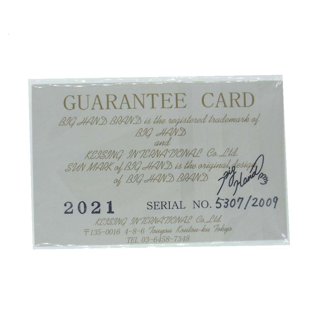 BIGHAND ビッグハンド 購入時ギャランティカード付属 2009年 クリスマス 限定TOP ペンダントトップ シルバー系【中古】