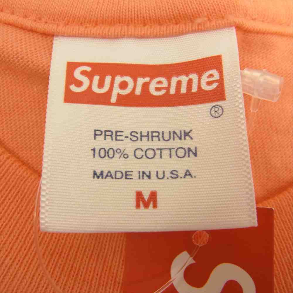 Supreme シュプリーム 19SS King Of New York Tee キング オブ ニューヨーク 半袖 Tシャツ オレンジ系 M【極上美品】【中古】
