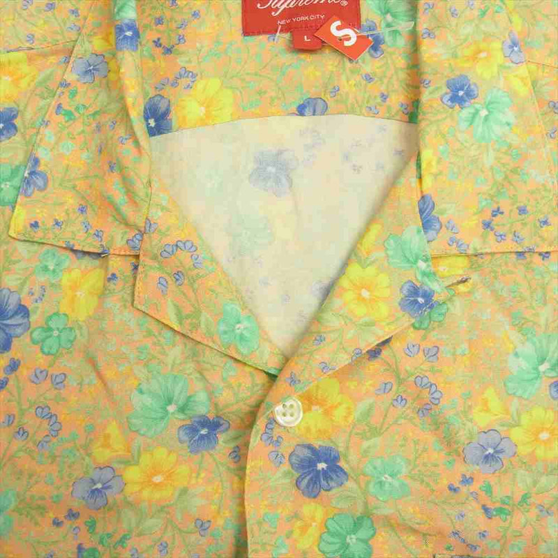 Supreme mini floral rayon shirt アロハシャツ