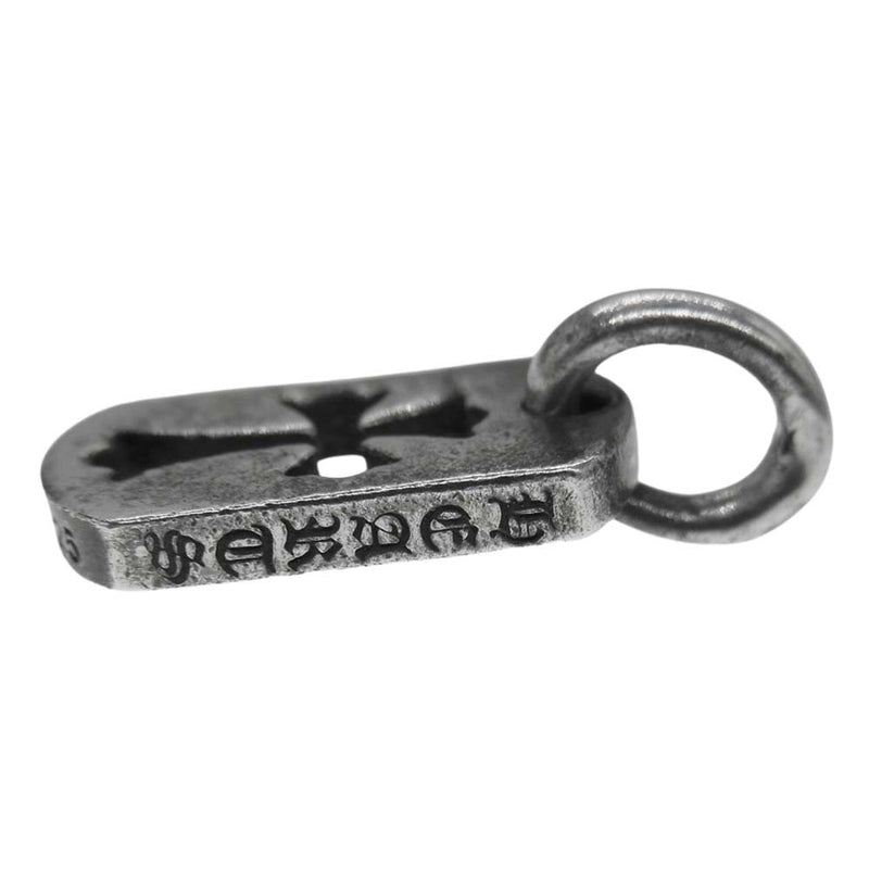 CHROME HEARTS クロムハーツ（原本無） DT TNY CO CRS タイニー カット アウト クロス ドッグタグ チャーム シルバー系【中古】