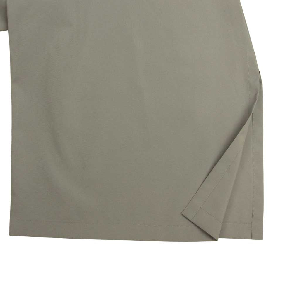 ISSEY MIYAKE イッセイミヤケ IL81-FF311 132 5. イチサンニーゴー サイドスリット ハカマ ワイドパンツ カーキ系 3【中古】