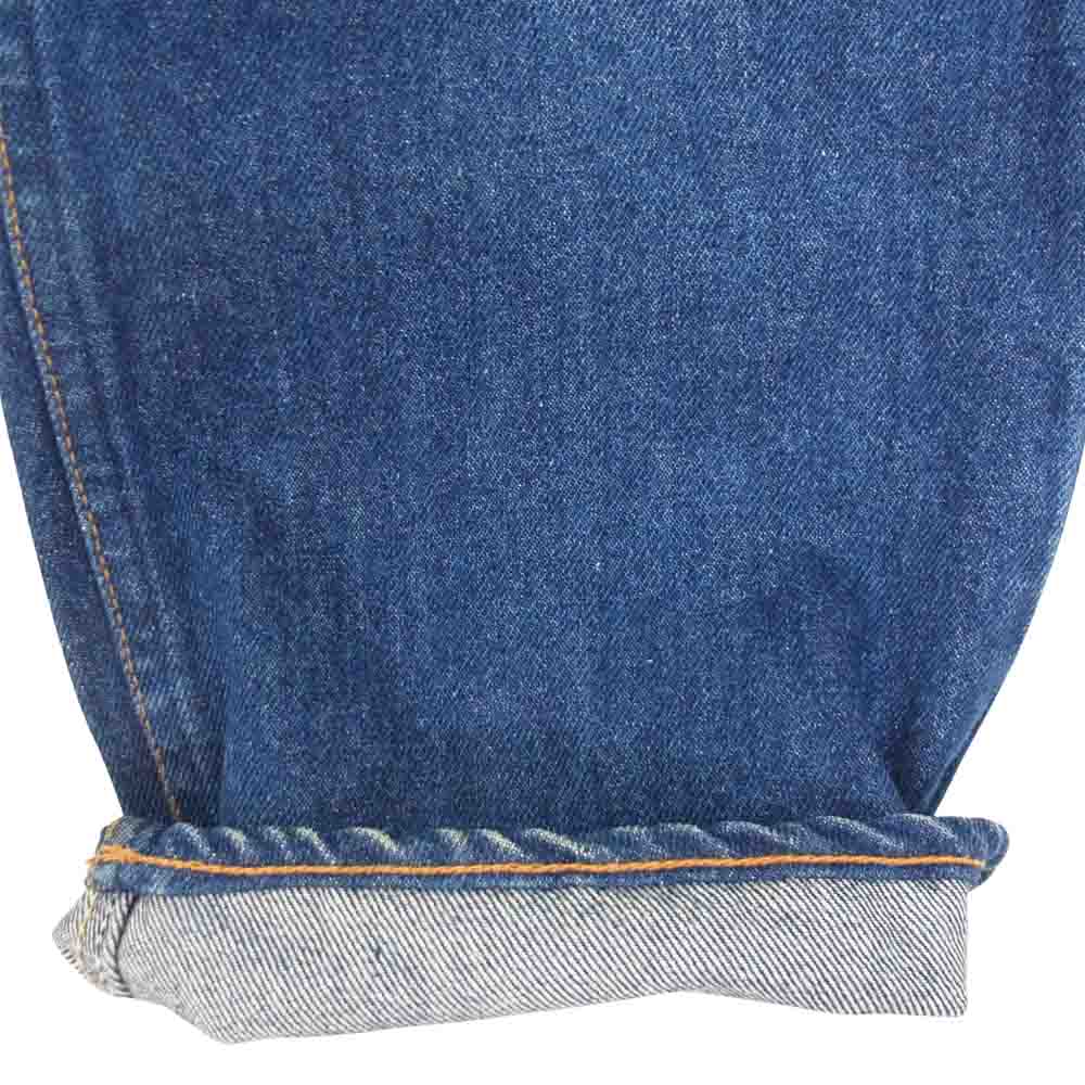 Levi's リーバイス 20517-0217 ヴィンテージ オリジナル 80s 517 SCOVIL ZIP ボタン裏刻印206 ブーツカット デニム パンツ インディゴブルー系 34【中古】