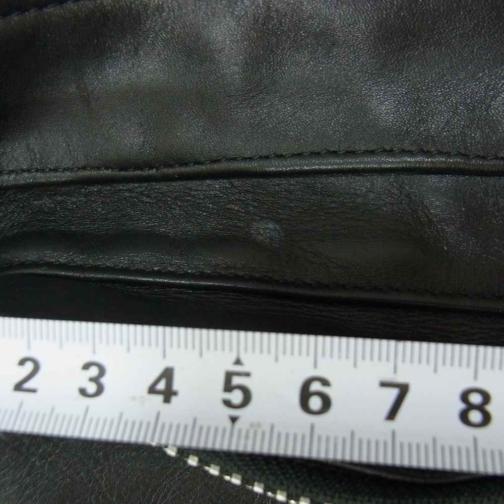 schott ショット 3169013 RIDERS BODY BAG レザー 本革 ライダース ボディバッグ ブラック系【中古】