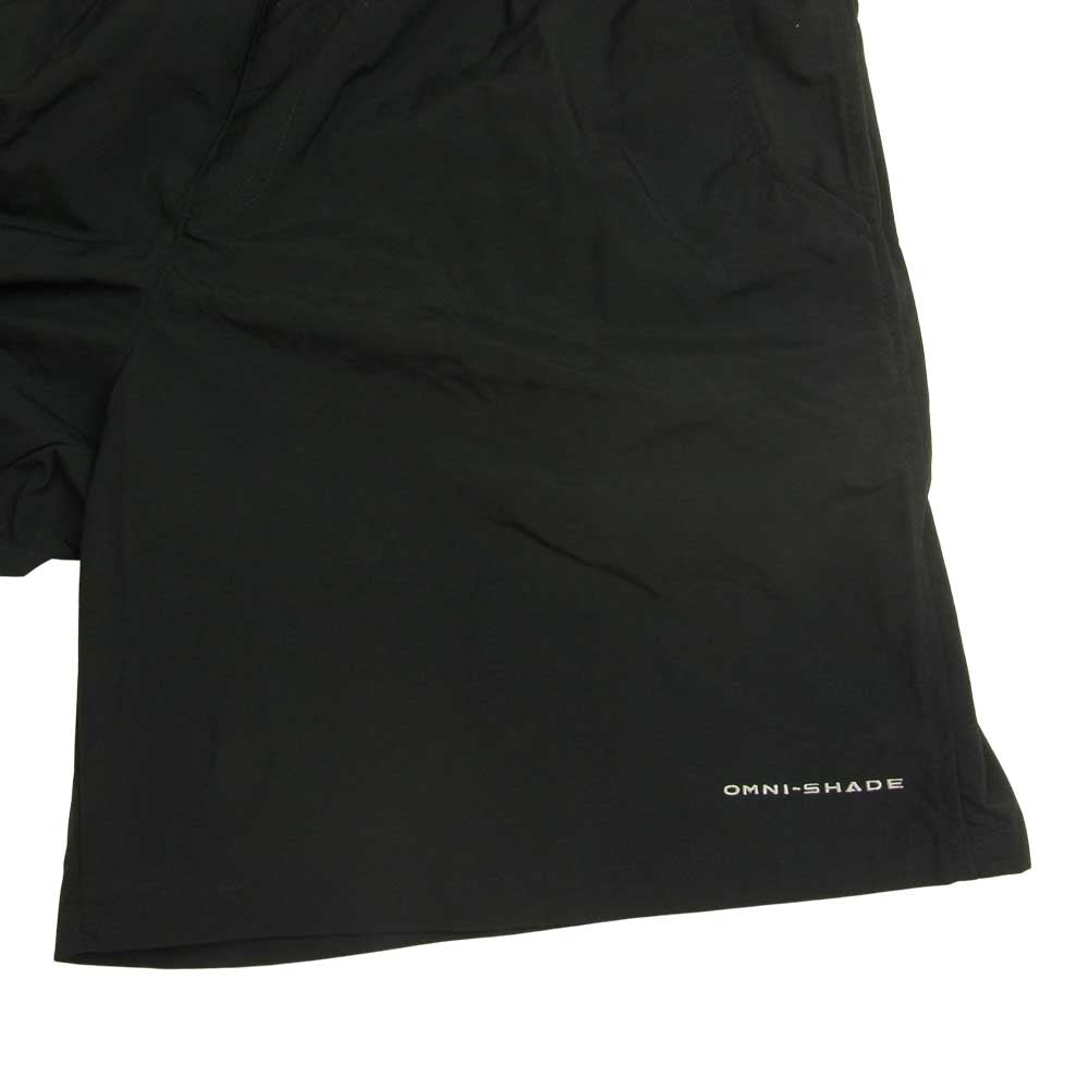Columbia コロンビア PFG ナイロン スイム ショーツ ショート パンツ ブラック系 L【中古】